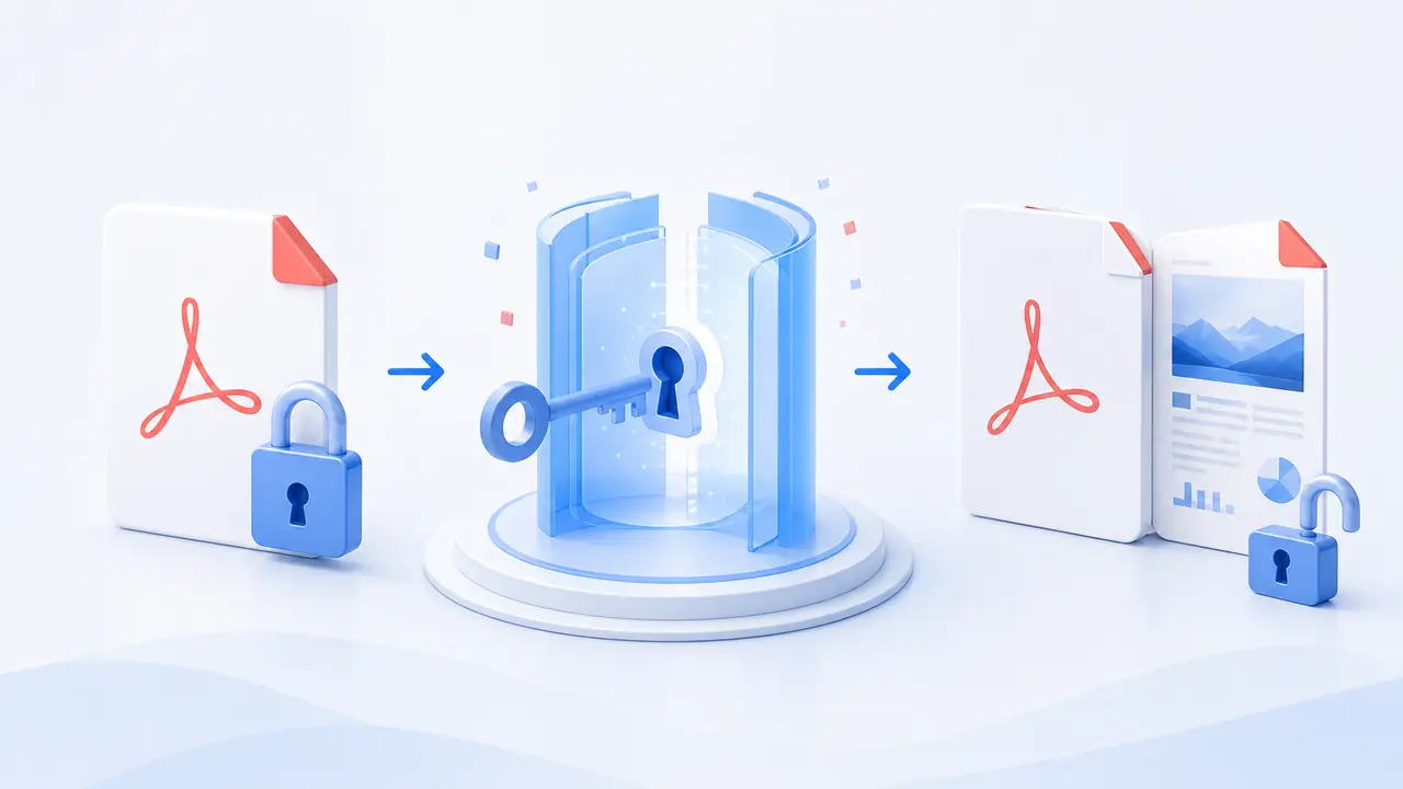 Decrypt PDF Steps