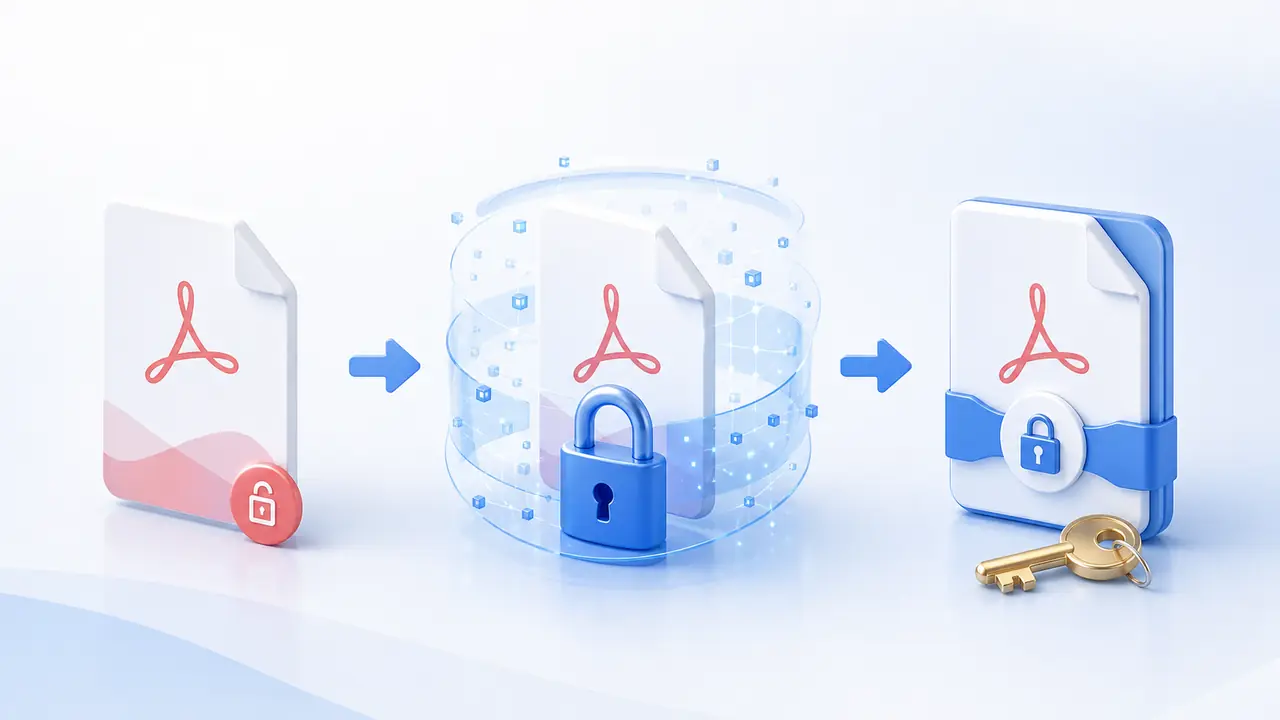 Encrypt PDF Steps