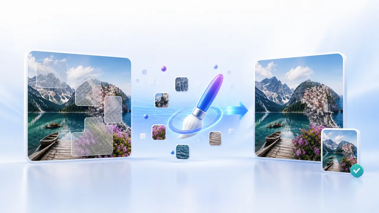 Image Watermark Remover Steps