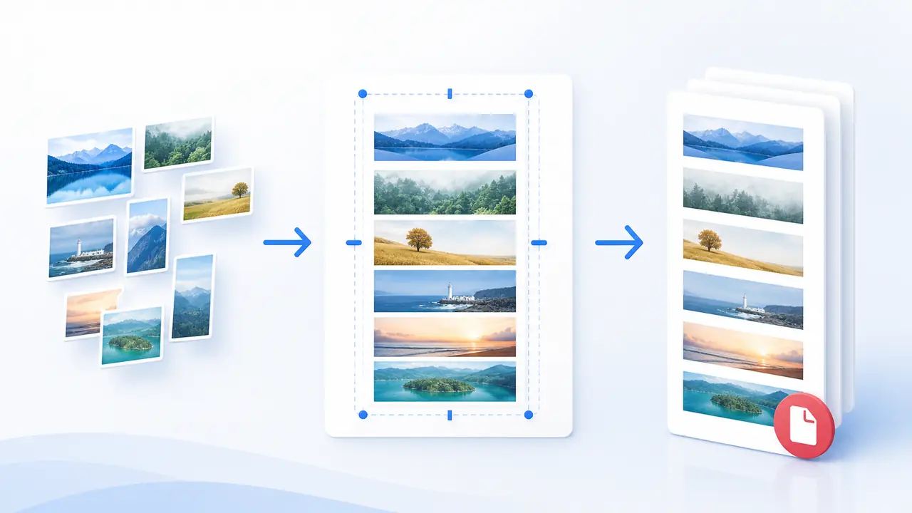Image to PDF Steps