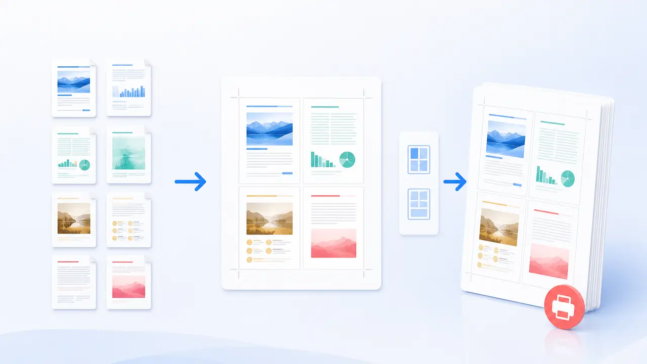 PDF N-up Steps