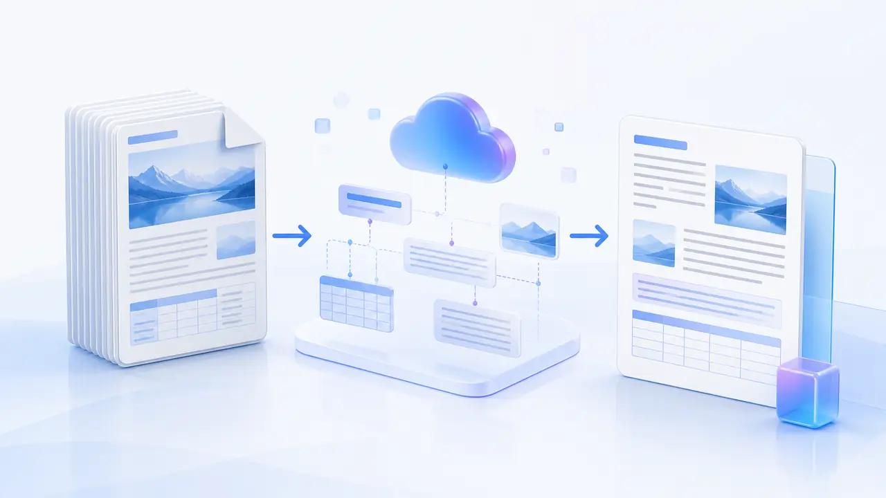 PDF to Word Steps