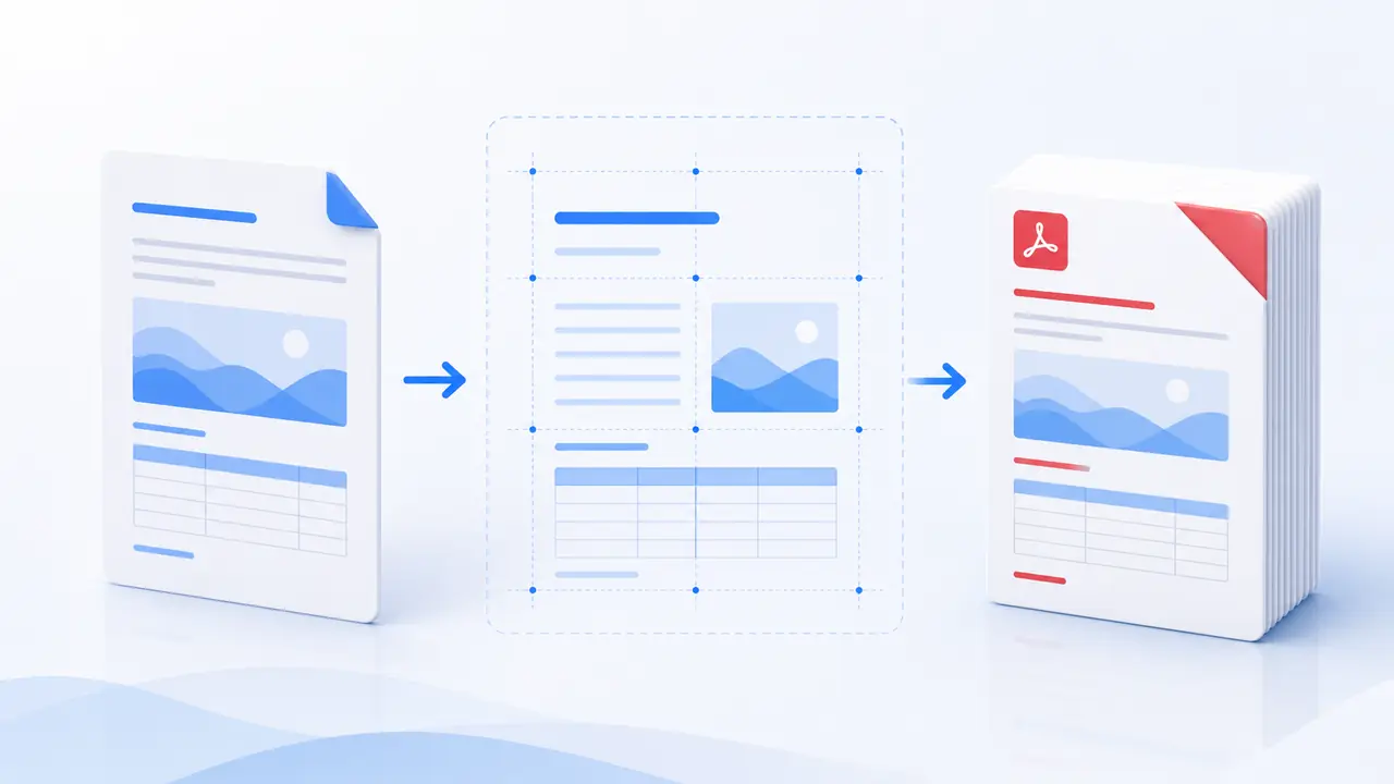 Word to PDF Steps